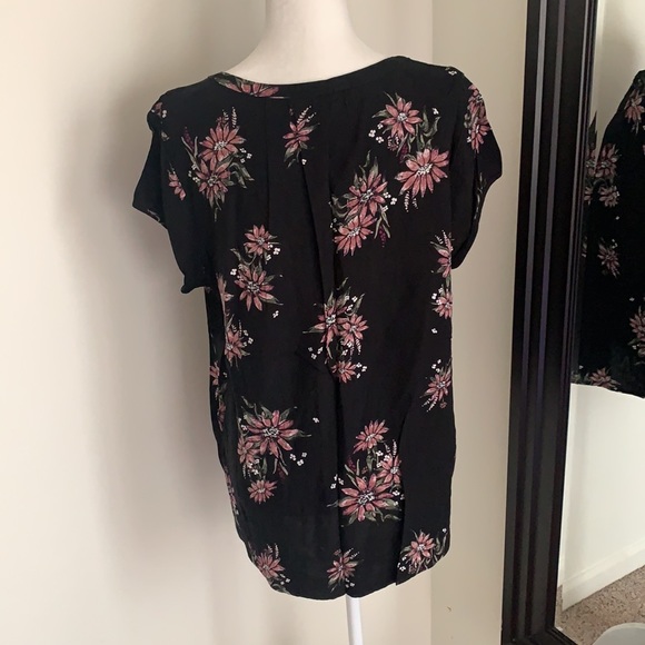 Black Peasant Top - Picture 3 of 6